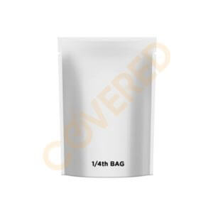 1/4oz White Mylar Bag (2000 Count)