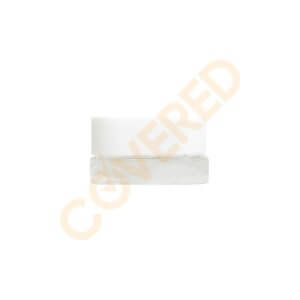 5ml Square Clear Glass Concentrate Container / CR Square White Cap (504 Count)