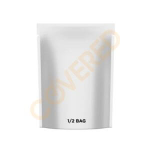 1/2oz White Mylar Bag (1500 Count)