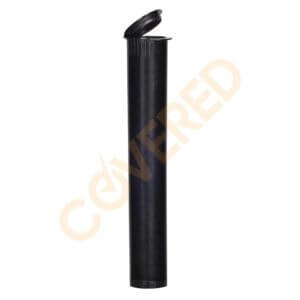 116mm Black Pop-top Preroll Plastic Tube (1000 Count)